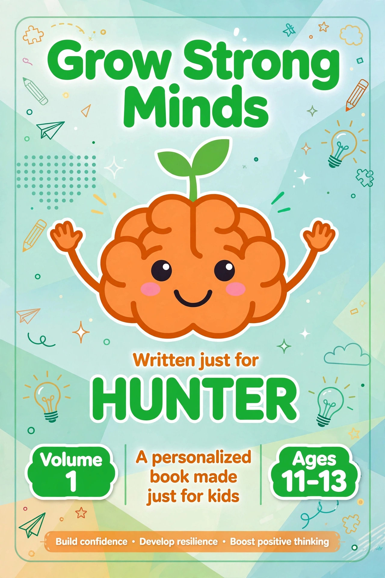 Grow Strong Minds Volume 1 book cover